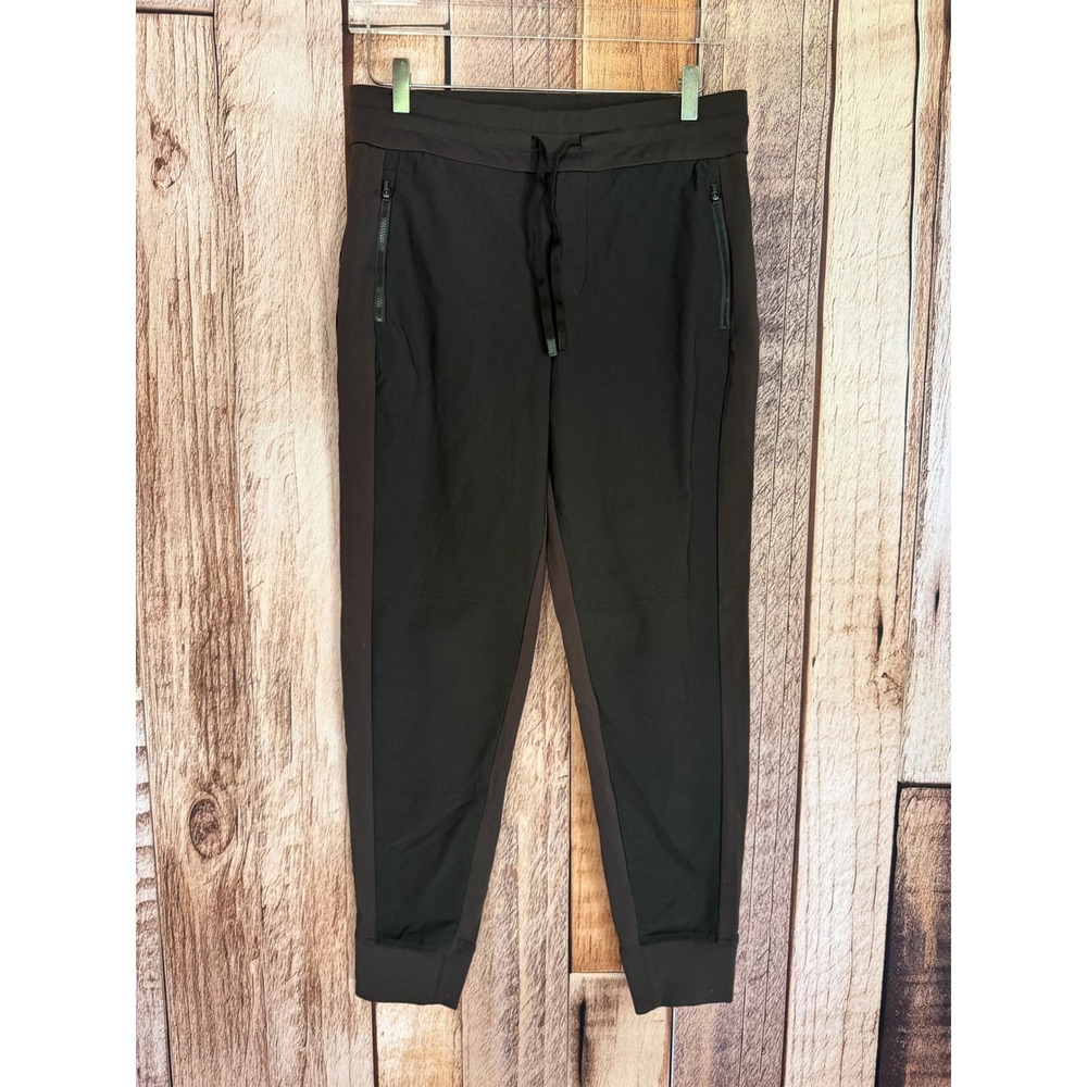 Athleta Headlands Hybrid Trek Mid Rise Jogger Black Athleisure Gorpcore Size 10